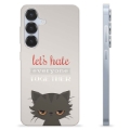 Samsung Galaxy S25 Custodia TPU - Gatto Arrabbiato