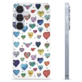 Samsung Galaxy S25 Custodia TPU - Cuori