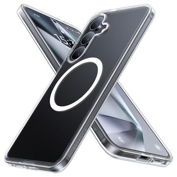 Custodia in TPU Samsung Galaxy S25 Torras X-Shock MagSafe - Trasparente