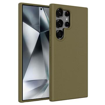 Custodia Biodegradabile per Samsung Galaxy S25 Ultra - Verde nerastro
