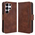Custodia a portafoglio per Samsung Galaxy S25 Ultra - Marrone