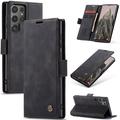 Custodia a Portafoglio Caseme 013 Serie per Samsung Galaxy S25 Ultra - Nera