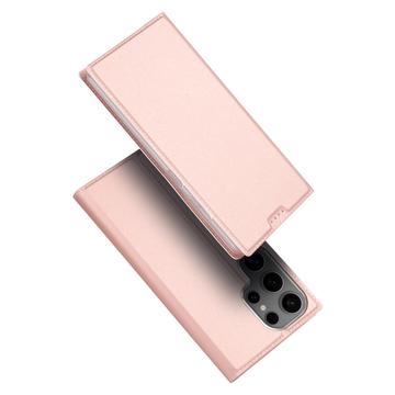 Custodia Flip Dux Ducis Skin Pro per Samsung Galaxy S25 Ultra - Rosa