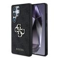 Custodia Ibrida Guess 4G Big Metal Logo per Samsung Galaxy S25 Ultra - Nera