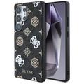 Custodia MagSafe Samsung Galaxy S25 Ultra Guess 4G Printed Colored Peony Pattern - Nera