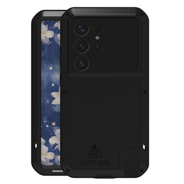 Custodia Ibrida Love Mei Powerful per Samsung Galaxy S25 Ultra - Nera