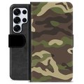 Samsung Galaxy S25 Ultra Custodia Portafoglio - Camouflage