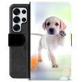 Samsung Galaxy S25 Ultra Custodia Portafoglio - Cane