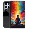 Samsung Galaxy S25 Ultra Custodia Portafoglio - Meditazione