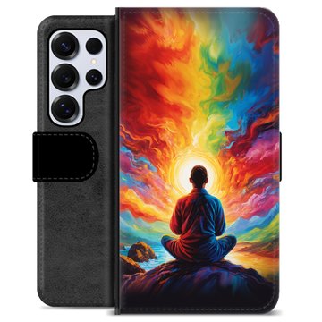 Samsung Galaxy S25 Ultra Custodia Portafoglio - Meditazione