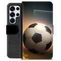 Samsung Galaxy S25 Ultra Custodia Portafoglio - Calcio