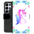 Samsung Galaxy S25 Ultra Custodia Portafoglio - Unicorno