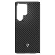 Custoida Samsung Galaxy S25 Ultra Spigen Enzo Aramid GP-FPS938PGABW - Nera / Argenta