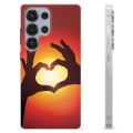 Samsung Galaxy S25 Ultra Custodia TPU - Siluetta del Cuore