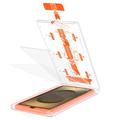 Samsung Galaxy S25 Ultra Tech-Protect Quick Set+ 2-Pack Protezione dello schermo in vetro temperato - Trasparente