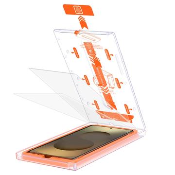 Samsung Galaxy S25 Ultra Tech-Protect Quick Set+ 2-Pack Protezione dello schermo in vetro temperato - Trasparente