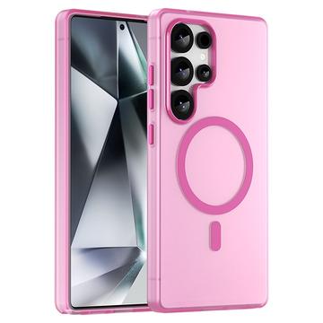 Custodia MagSafe UltraGuard Matte per Samsung Galaxy S25 Ultra - Rosa