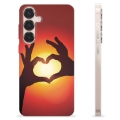 Samsung Galaxy S25+ Custodia TPU - Siluetta del Cuore