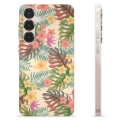 Samsung Galaxy S25+ Custodia TPU - Fiori Rosa