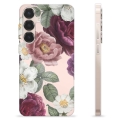 Samsung Galaxy S25+ Custodia TPU - Fiori Romantici