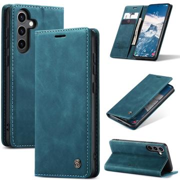 Custodia a Portafoglio Caseme 013 Serie per Samsung Galaxy S25+ - Blu