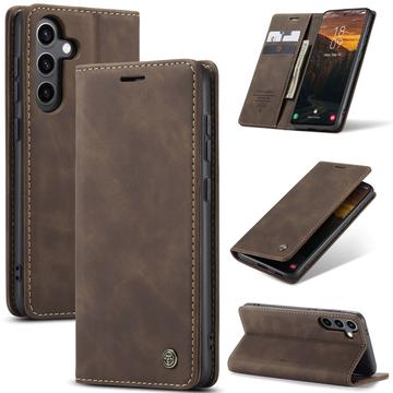 Custodia a Portafoglio Caseme 013 Serie per Samsung Galaxy S25+ - Color caffé