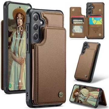 Custodia per Samsung Galaxy S25+ Caseme C22 Portafoglio RFID - Marrone