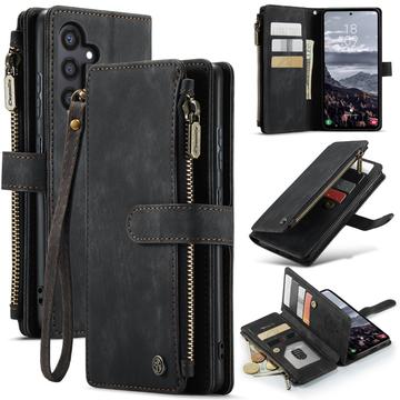 Custodia a Portafoglio Multifunzionale Caseme C30 per Samsung Galaxy S25+ - Nera