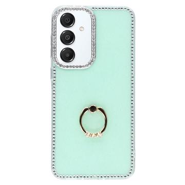 Custodia ibrida Samsung Galaxy S25+/S24+ CrystalGlow con supporto ad anello