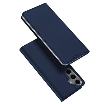 Custodia Flip Dux Ducis Skin Pro per Samsung Galaxy S25+ - Blu