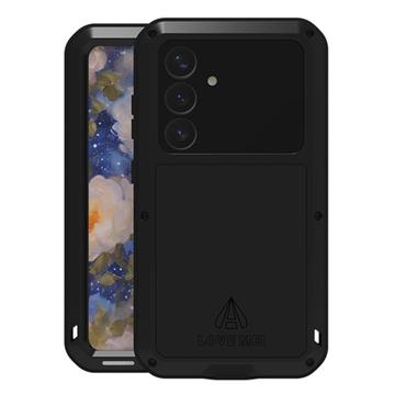 Custodia Ibrida Love Mei Powerful per Samsung Galaxy S25+ - Nera