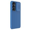Custodia Ibrida Nillkin CamShield Prop per Samsung Galaxy S25+ - Blu