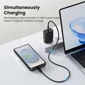 Custodia con batteria di riserva per Samsung Galaxy S25+/S24+ - 10000mAh - Nera