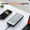 Custodia con batteria di riserva per Samsung Galaxy S25+/S24+ - 10000mAh - Nera