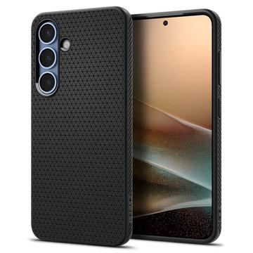 Custodia in TPU Spigen Liquid Air per Samsung Galaxy S25+ - Nera