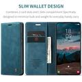 Custodia a Portafoglio Caseme 013 Serie per Samsung Galaxy S26 - Blu