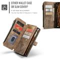 Custodia a Portafoglio Multifunzionale Caseme C30 per Samsung Galaxy S26 - Marrone