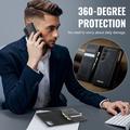 Custodia a portafoglio staccabile 2 in 1 Samsung Galaxy S26 Caseme C49 - Compatibile con MagSafe, RFID - Nera