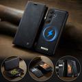 Custodia a portafoglio staccabile 2 in 1 Samsung Galaxy S26 Caseme C49 - Compatibile con MagSafe, RFID - Nera