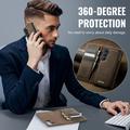 Custodia a portafoglio staccabile 2 in 1 Samsung Galaxy S26 Caseme C49 - Compatibile con MagSafe, RFID - Caffè