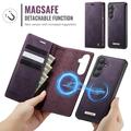 Custodia a portafoglio staccabile 2 in 1 Samsung Galaxy S26 Caseme C49 - Compatibile con MagSafe, RFID - Viola