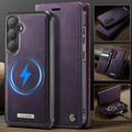 Custodia a portafoglio staccabile 2 in 1 Samsung Galaxy S26 Caseme C49 - Compatibile con MagSafe, RFID - Viola