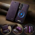 Custodia a portafoglio staccabile 2 in 1 Samsung Galaxy S26 Caseme C49 - Compatibile con MagSafe, RFID - Viola