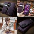 Custodia a portafoglio staccabile 2 in 1 Samsung Galaxy S26 Caseme C49 - Compatibile con MagSafe, RFID - Viola