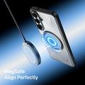 Custodia ibrida Dux Ducis Aimo compatibile con MagSafe per Samsung Galaxy S26 - Nera