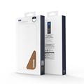 Custodia in Pelle a Portafoglio Samsung Galaxy S26 Dux Ducis Hivo - Marrone