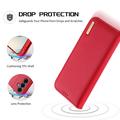 Custodia in Pelle a Portafoglio Dux Ducis Hivo per Samsung Galaxy S26 - Rossa