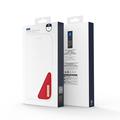 Custodia in Pelle a Portafoglio Dux Ducis Hivo per Samsung Galaxy S26 - Rossa