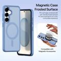 Custodia in pelle a portafoglio con copertura magnetica Dux Ducis Lawa per Samsung Galaxy S26 - Baby Blu