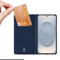 Custodia Flip Dux Ducis Skin Pro per Samsung Galaxy S26 - Blu